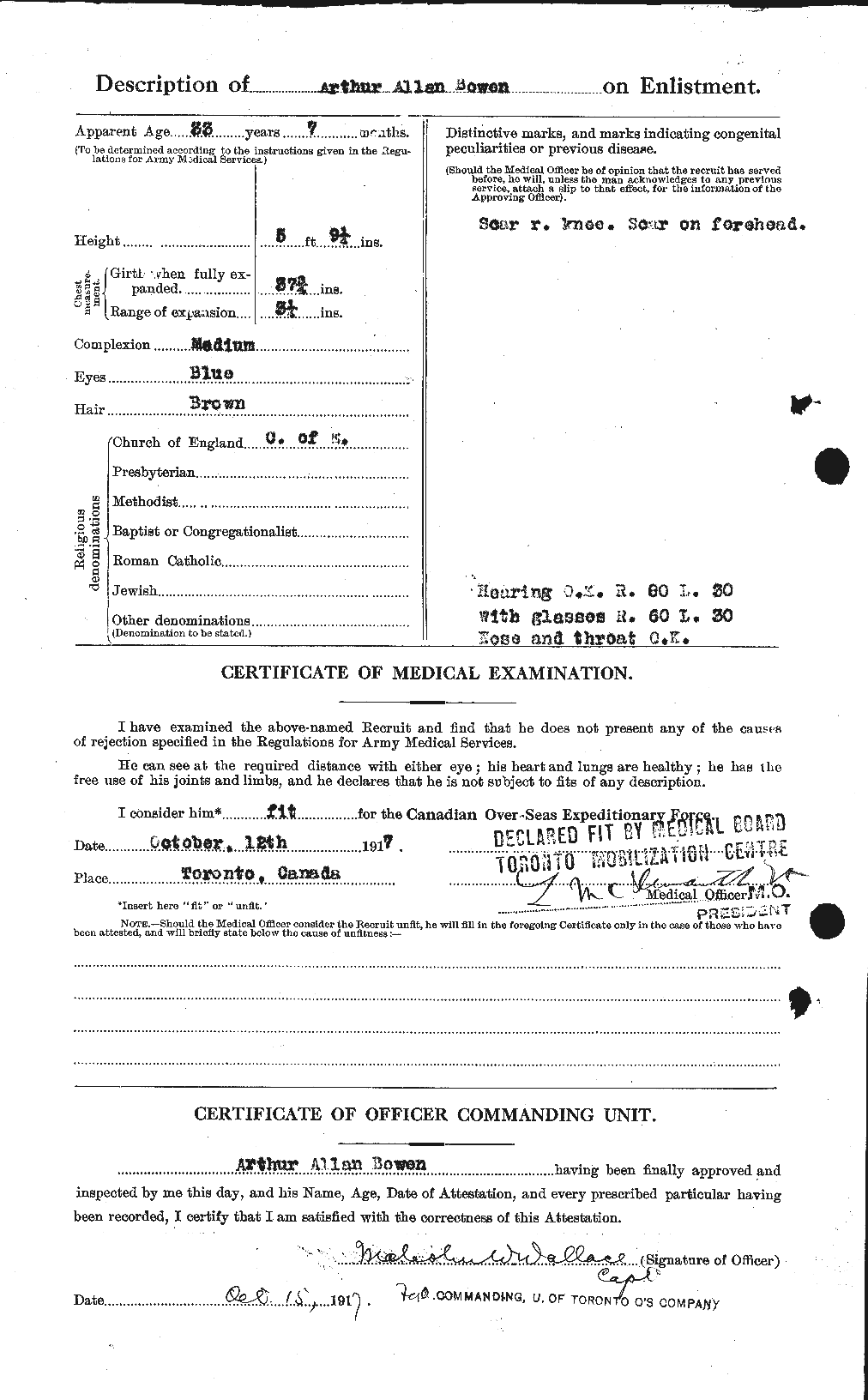 Personnel Records of the First World War - CEF 255355b