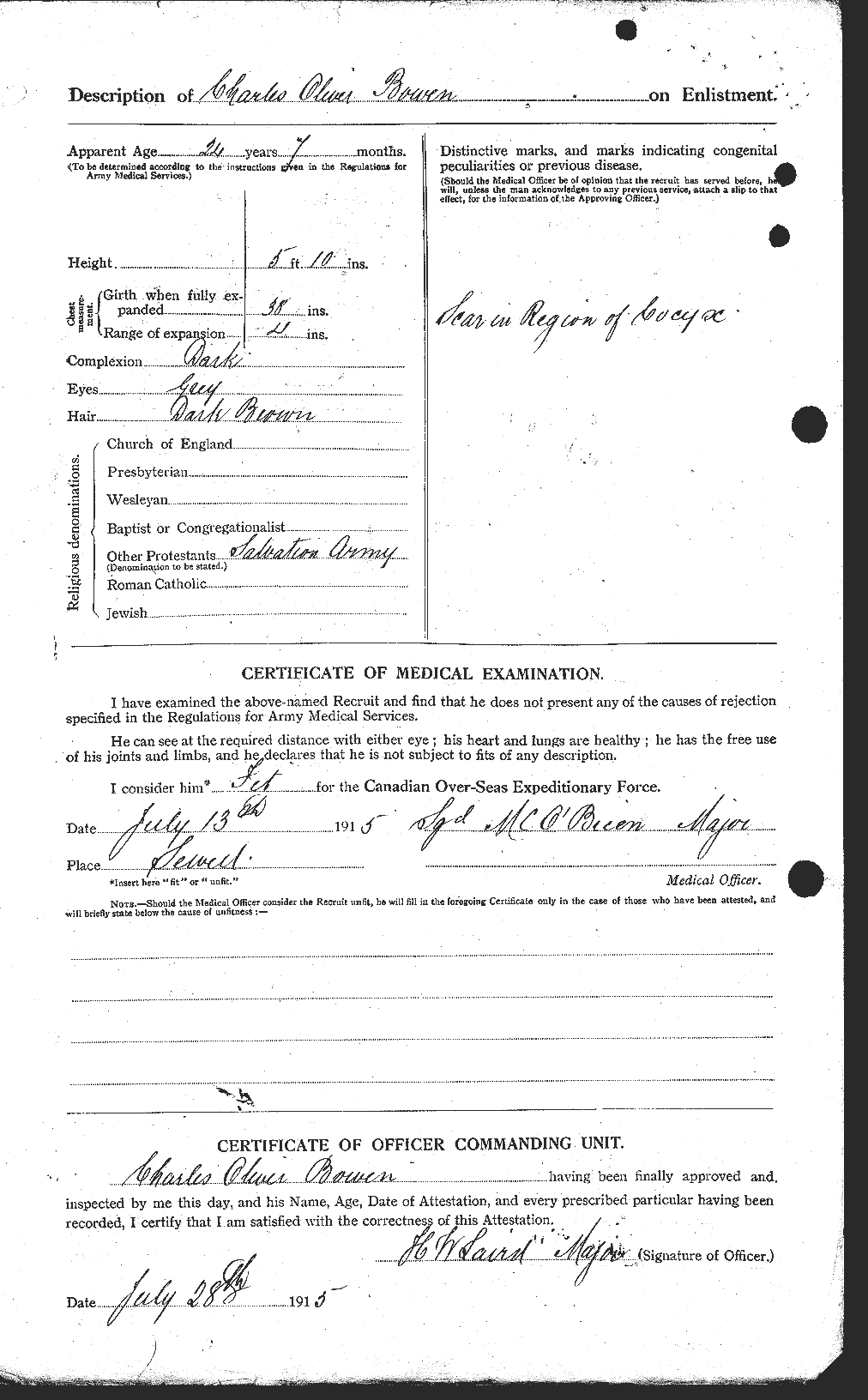 Personnel Records of the First World War - CEF 255364b
