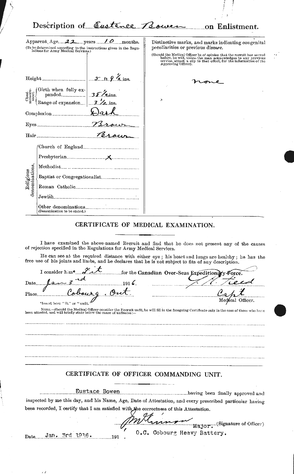 Personnel Records of the First World War - CEF 255385b