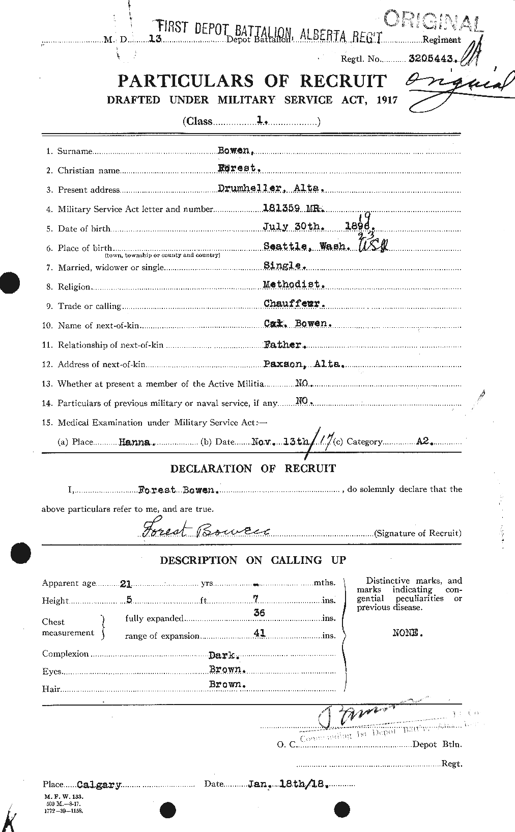 Personnel Records of the First World War - CEF 255386a
