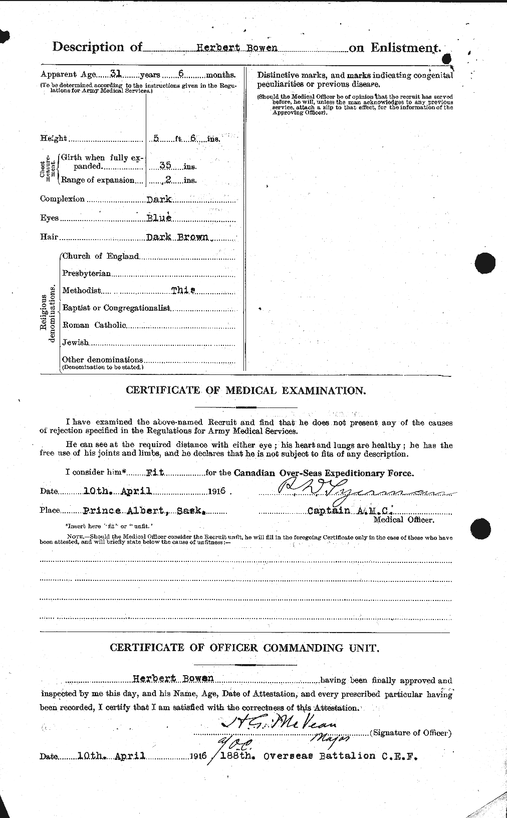 Personnel Records of the First World War - CEF 255417b