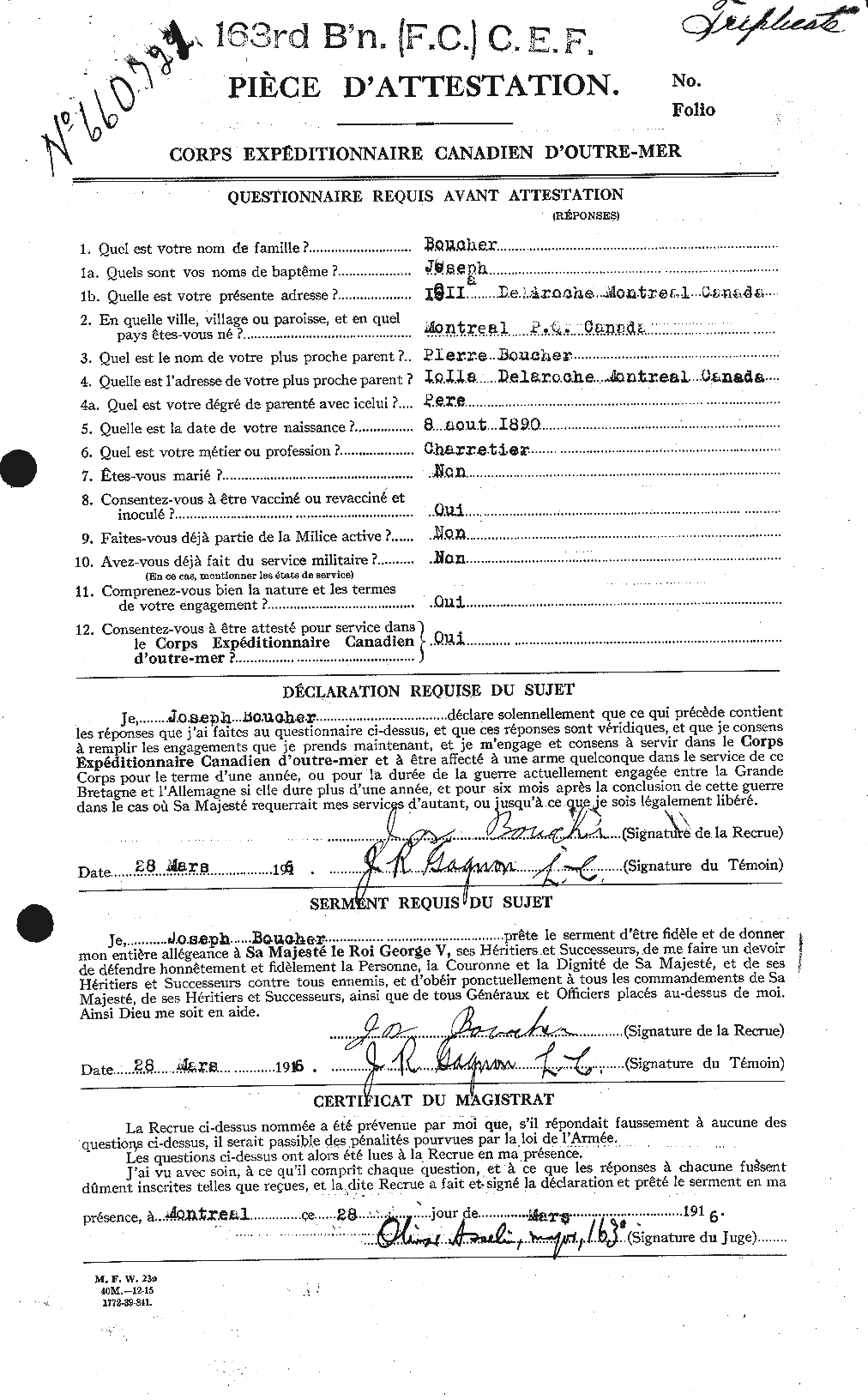 Personnel Records of the First World War - CEF 255505a