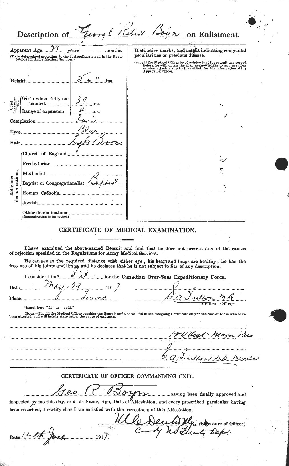 Personnel Records of the First World War - CEF 256048b