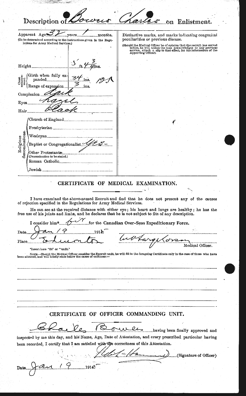Personnel Records of the First World War - CEF 256821b