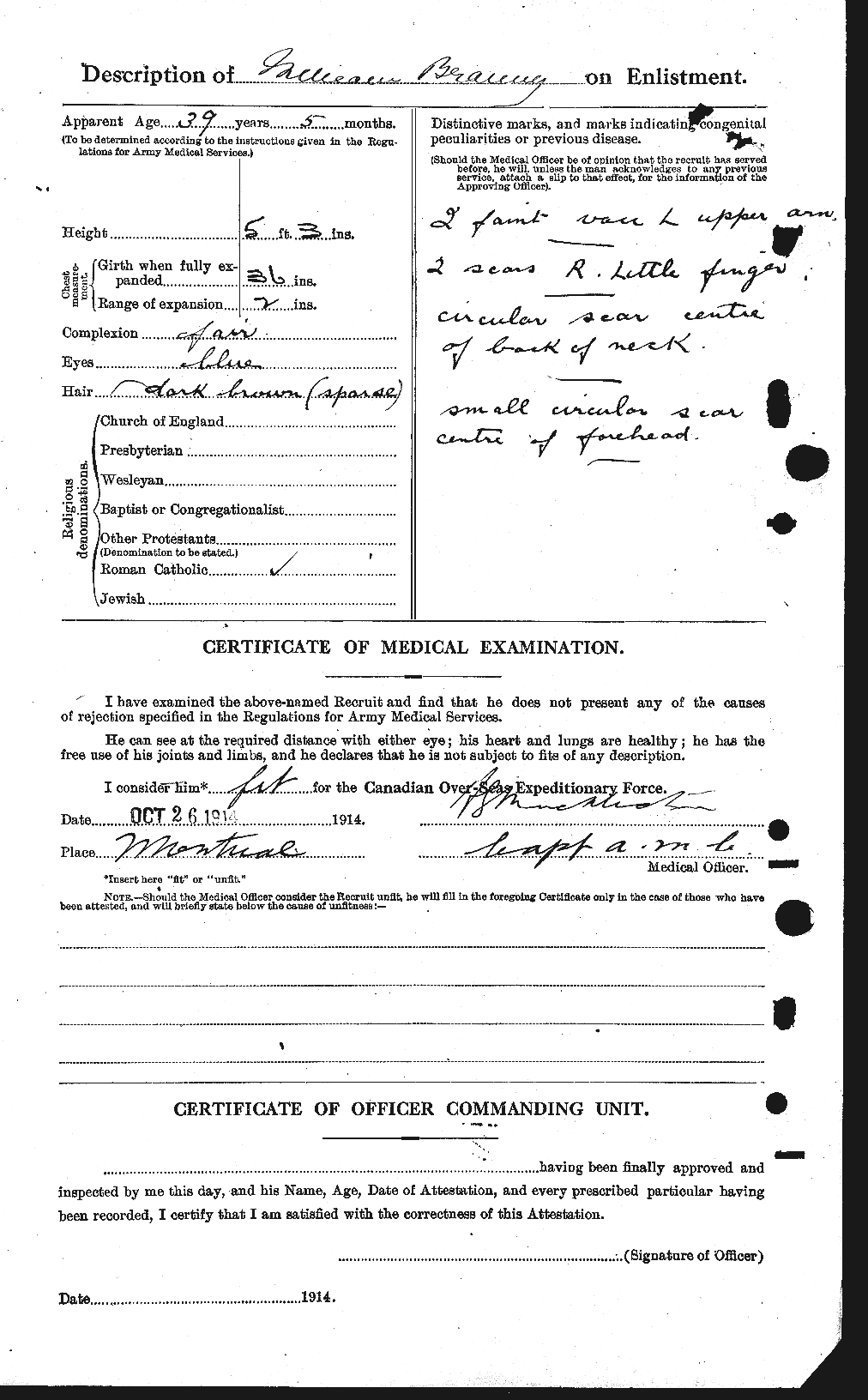 Personnel Records of the First World War - CEF 257784b