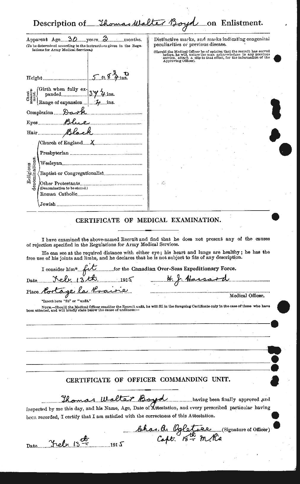 Personnel Records of the First World War - CEF 257904b