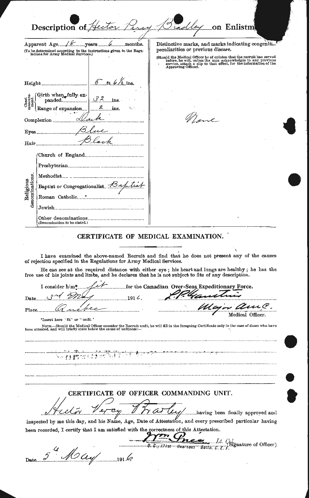 Personnel Records of the First World War - CEF 258426b