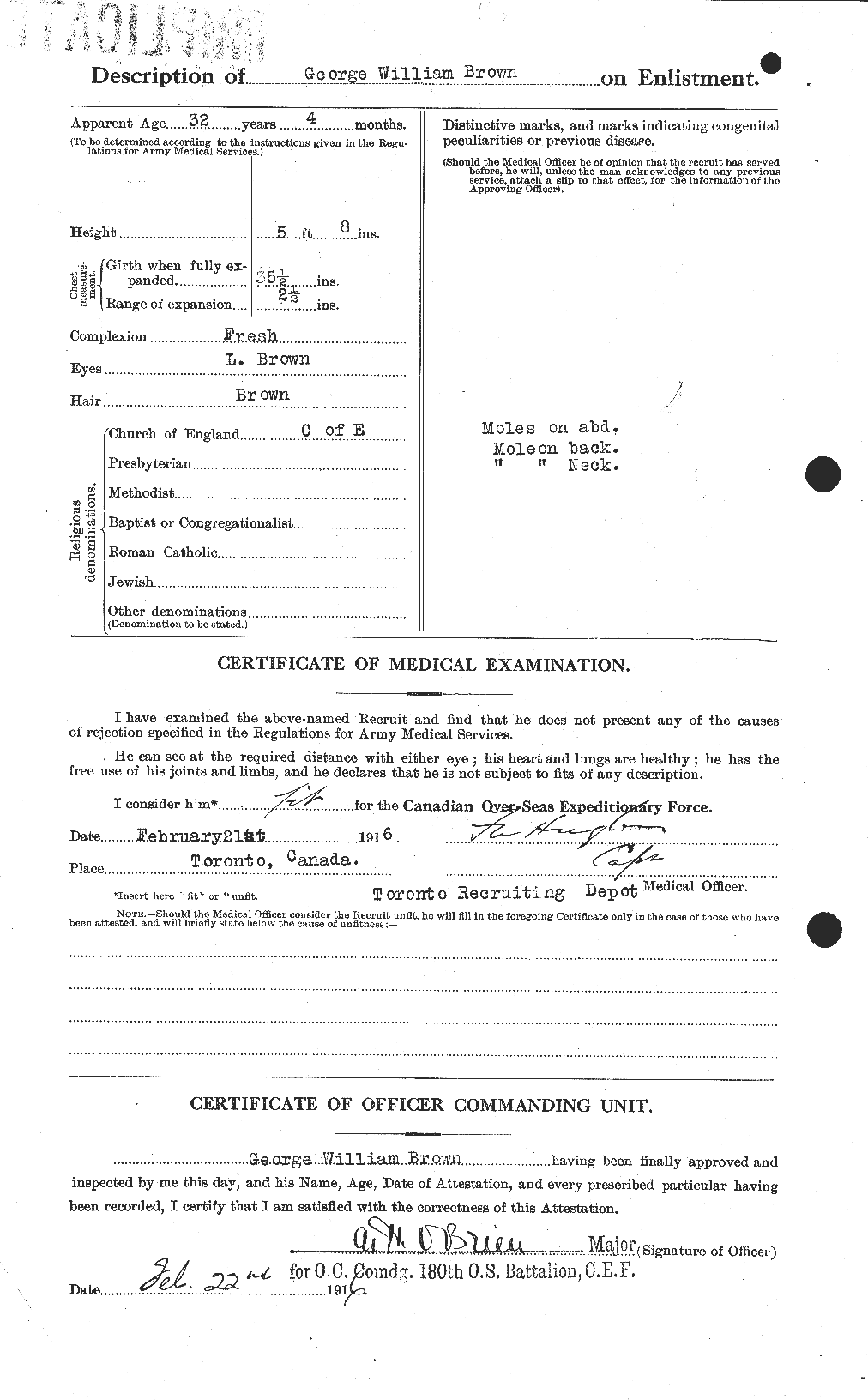 Personnel Records of the First World War - CEF 262591b