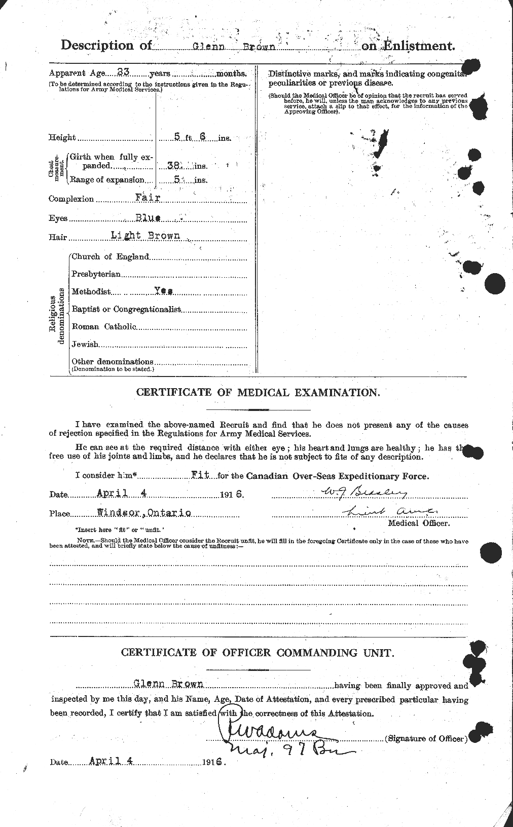 Personnel Records of the First World War - CEF 262617b