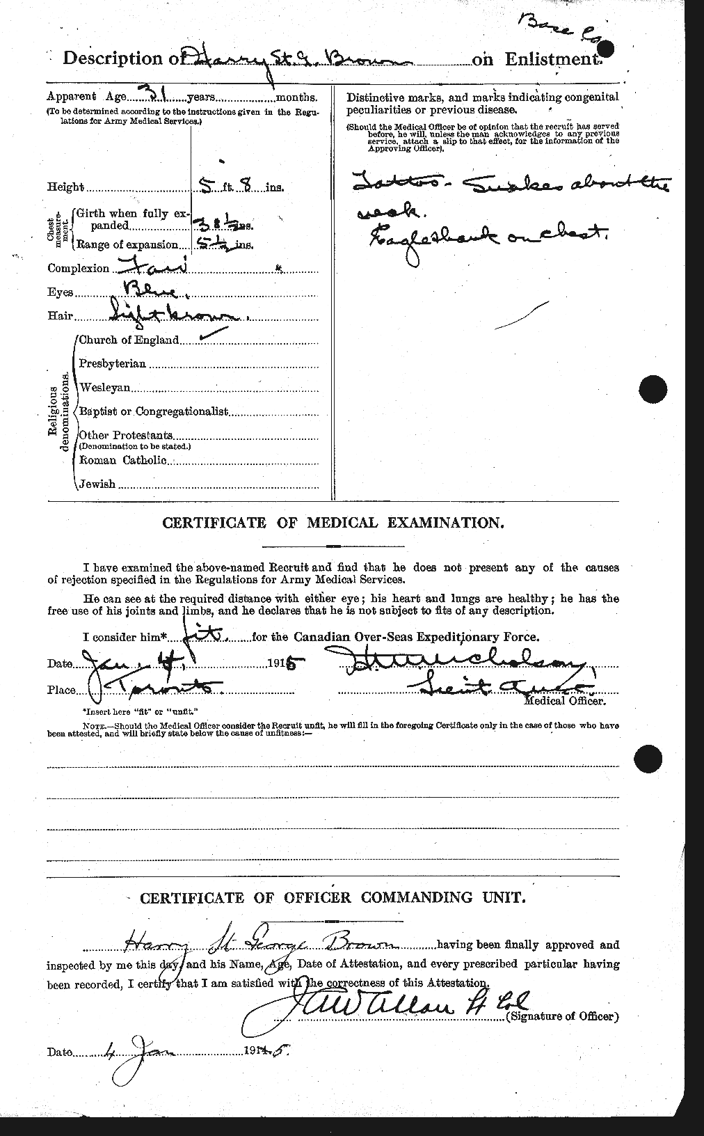 Personnel Records of the First World War - CEF 262662b