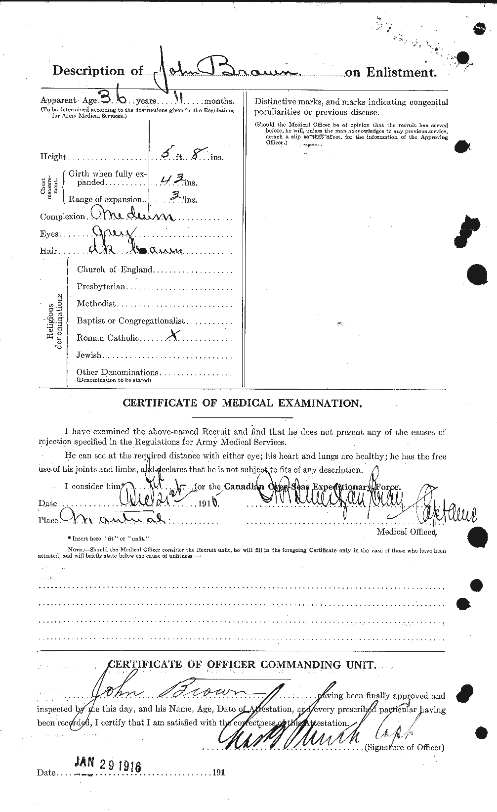 Personnel Records of the First World War - CEF 263926b