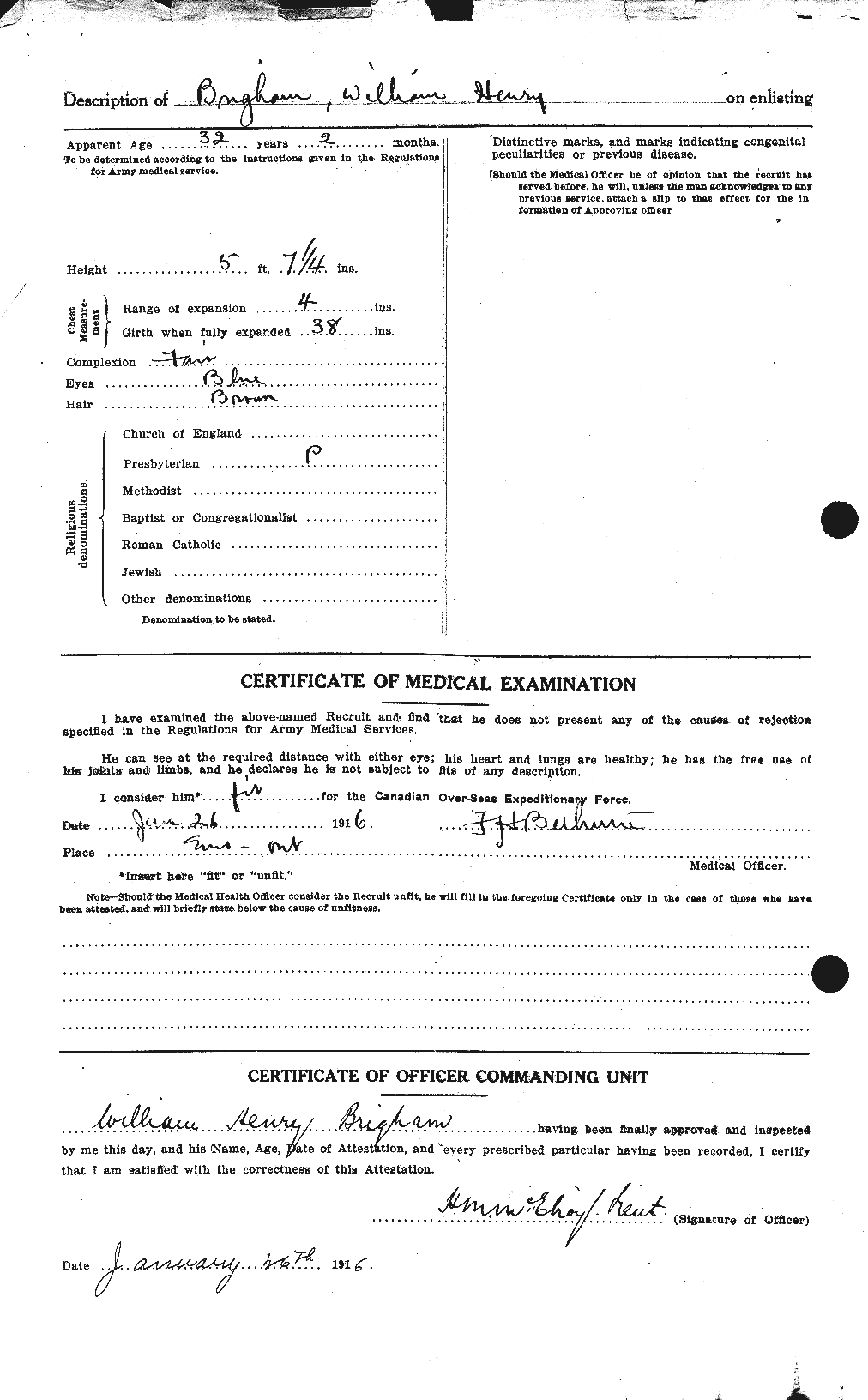 Personnel Records of the First World War - CEF 264141b
