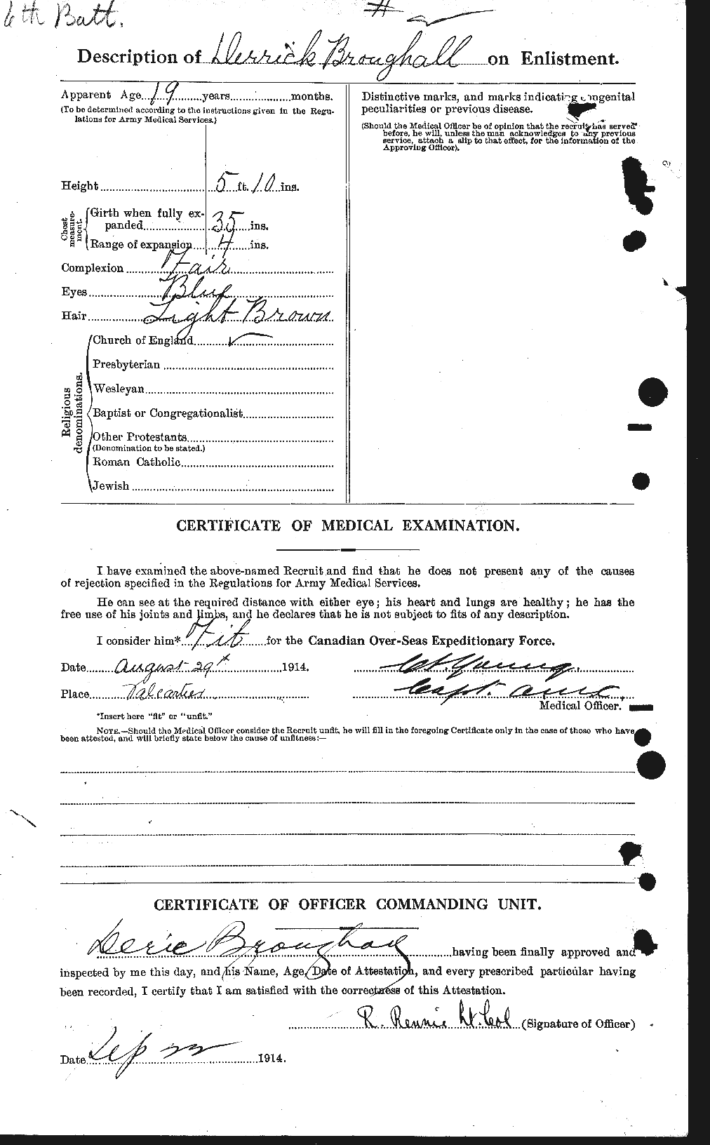 Personnel Records of the First World War - CEF 264498b