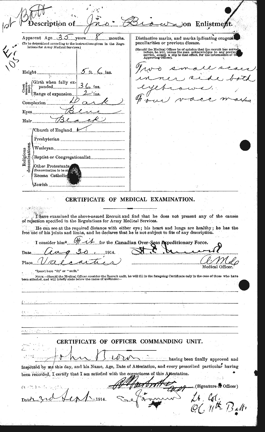 Personnel Records of the First World War - CEF 264547b