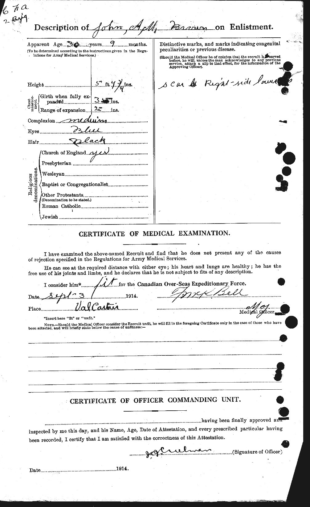 Personnel Records of the First World War - CEF 264560b