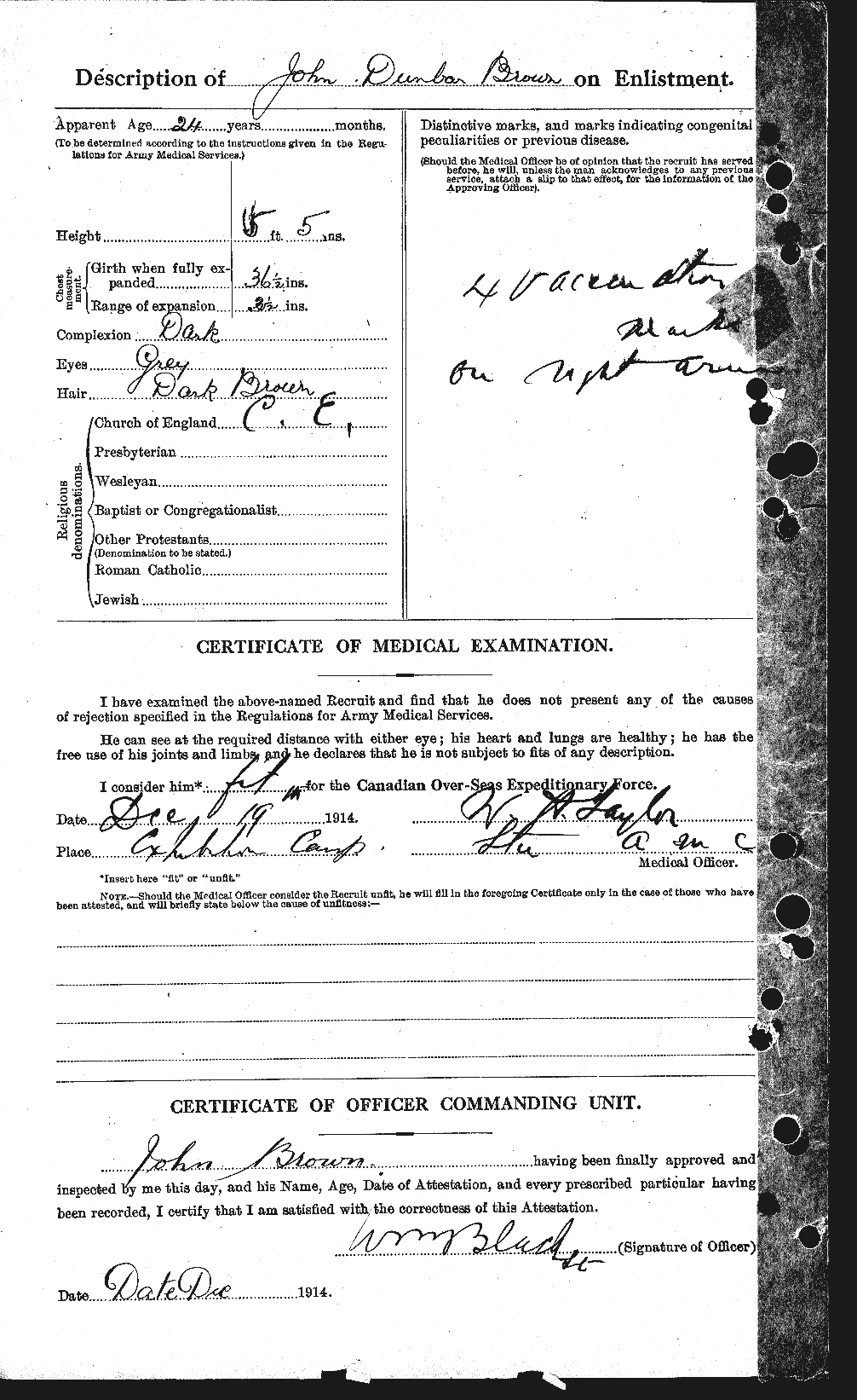 Personnel Records of the First World War - CEF 264586b