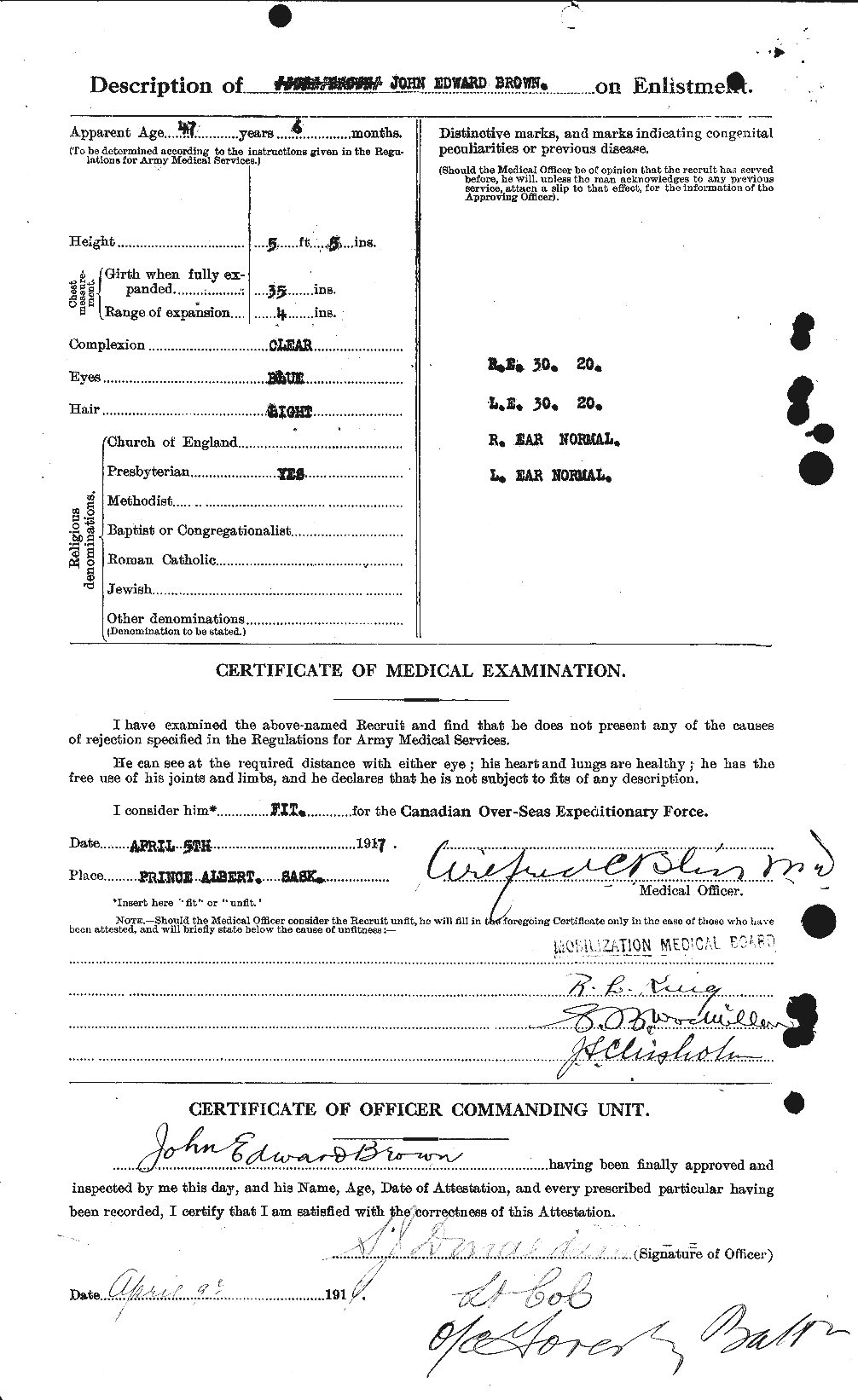 Personnel Records of the First World War - CEF 264589b