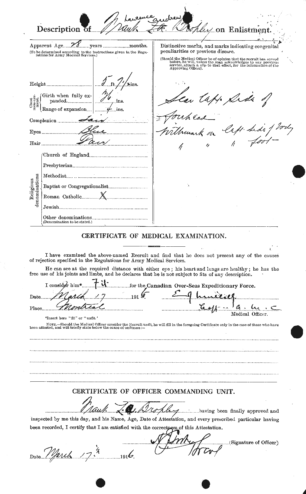 Personnel Records of the First World War - CEF 264862b