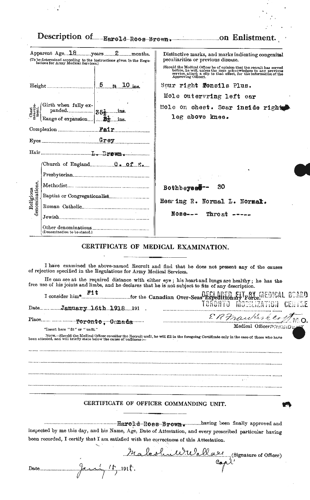 Personnel Records of the First World War - CEF 265372b