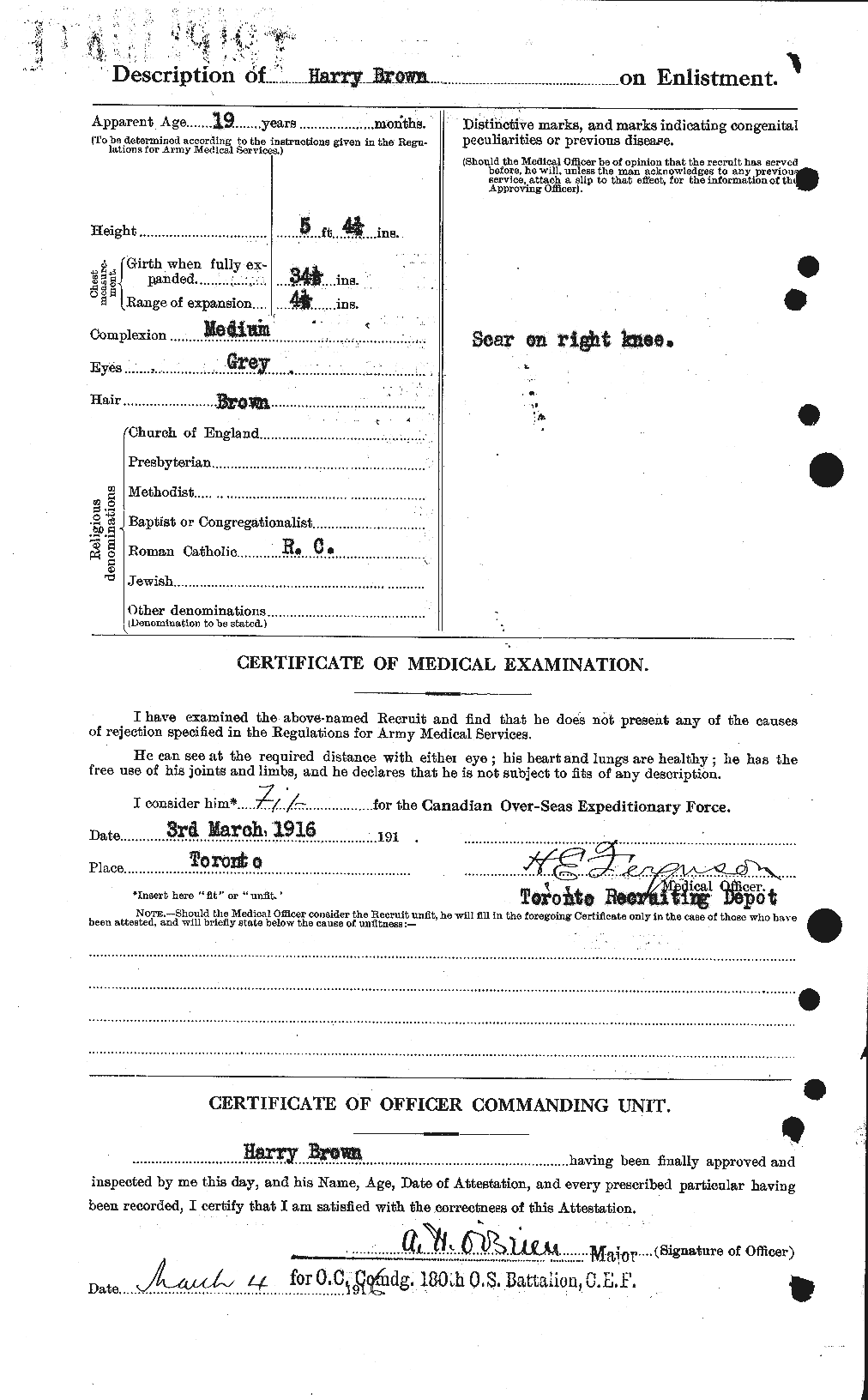 Personnel Records of the First World War - CEF 265386b