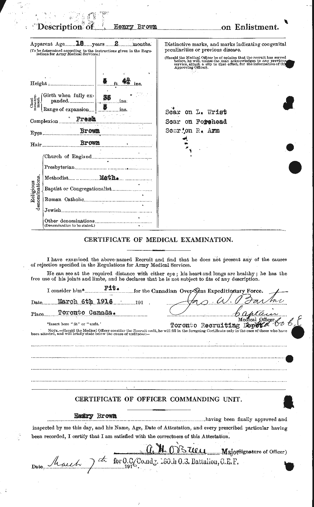 Personnel Records of the First World War - CEF 265515b