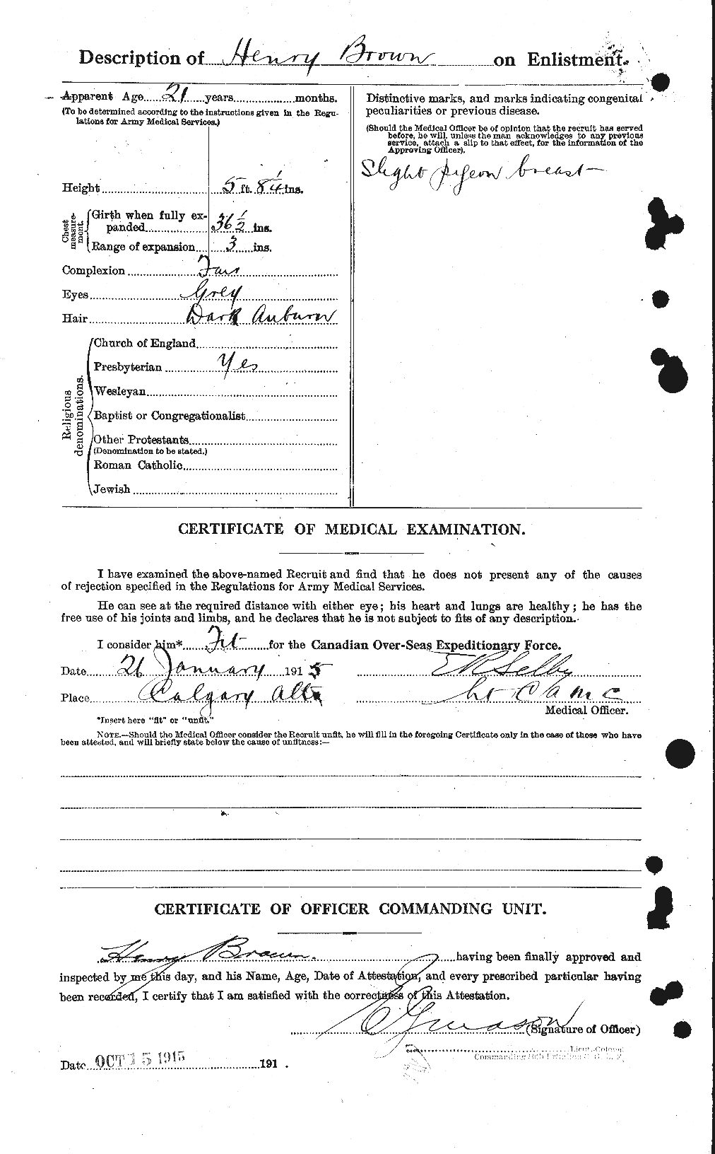 Personnel Records of the First World War - CEF 265516b