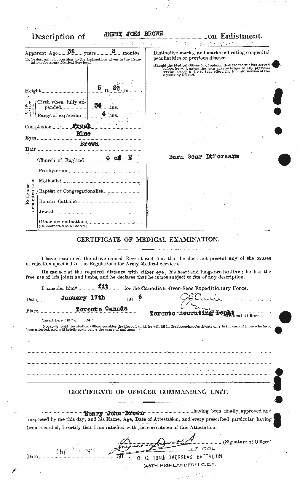 Personnel Records of the First World War - CEF 265530b