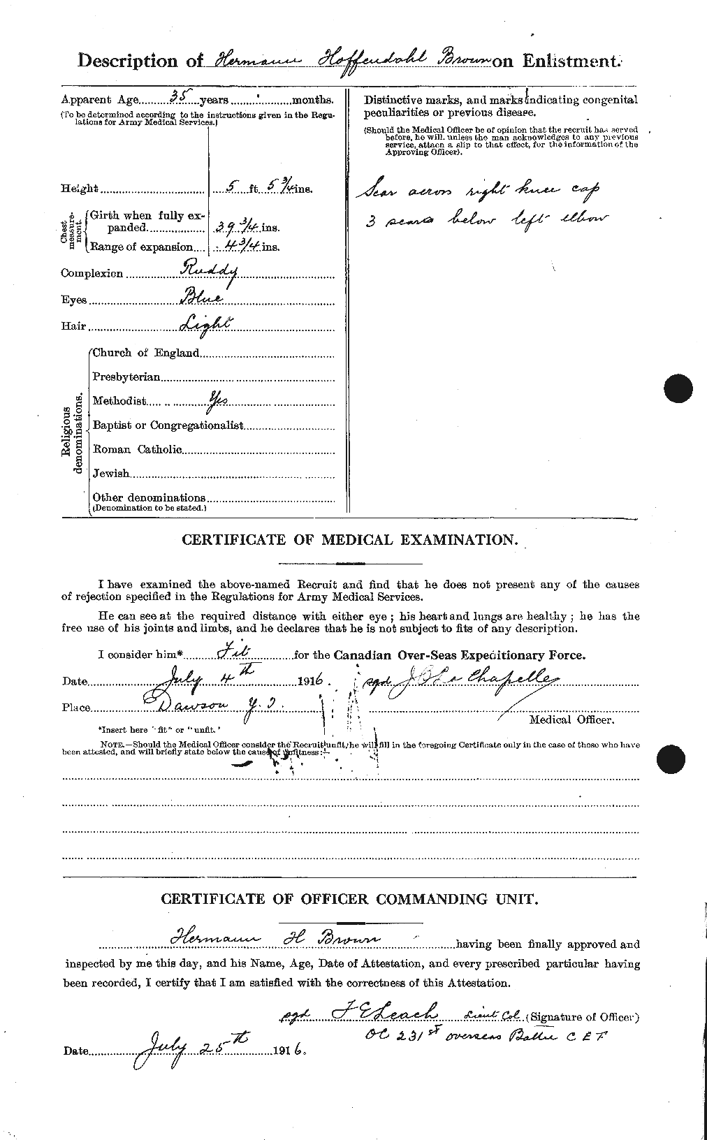 Personnel Records of the First World War - CEF 265598b