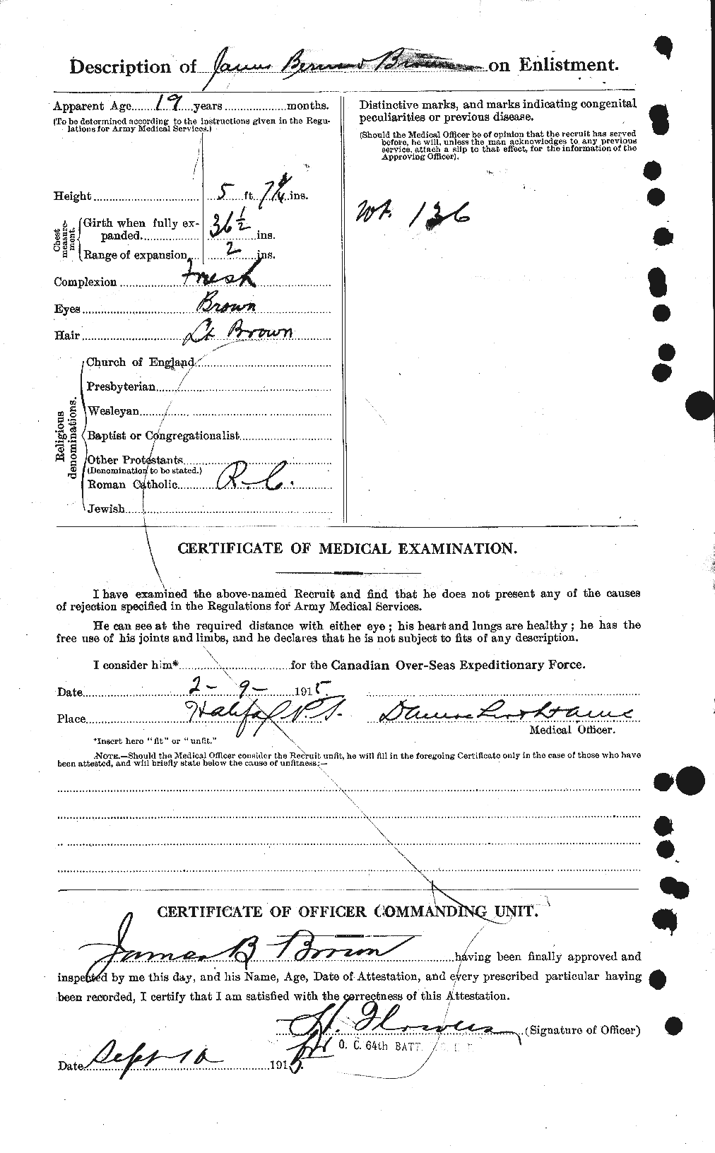 Personnel Records of the First World War - CEF 265798b