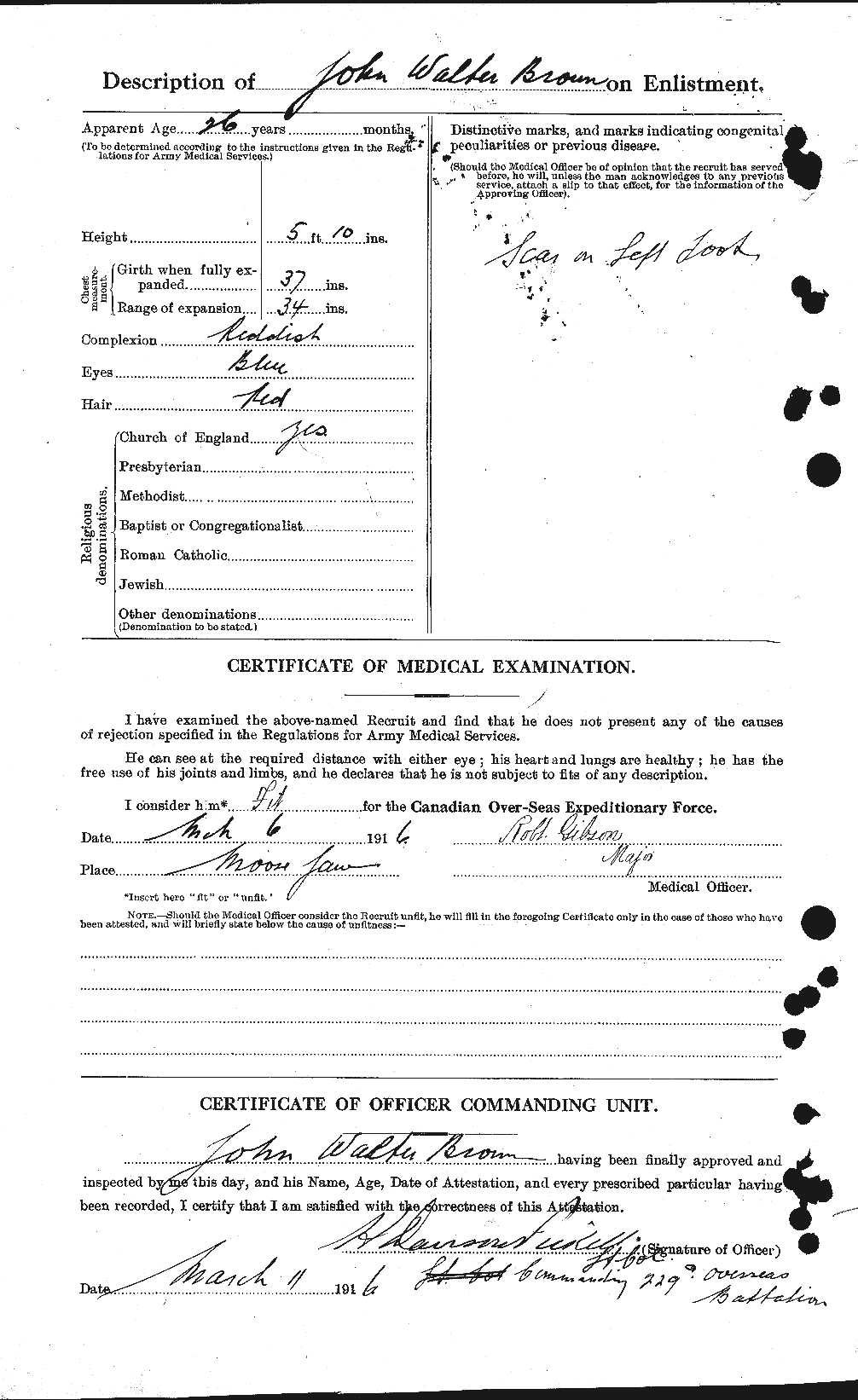 Personnel Records of the First World War - CEF 265896b