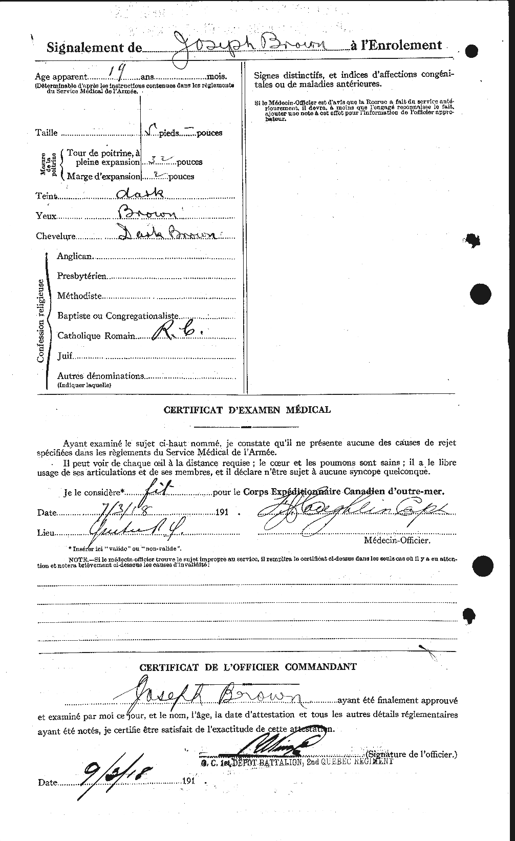 Personnel Records of the First World War - CEF 265946b