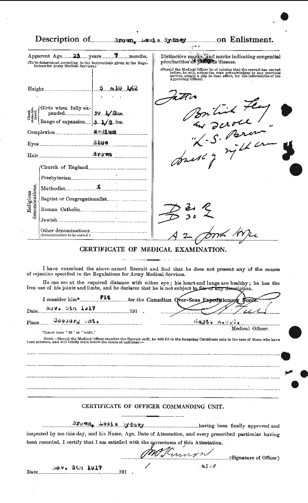 Personnel Records of the First World War - CEF 266319b