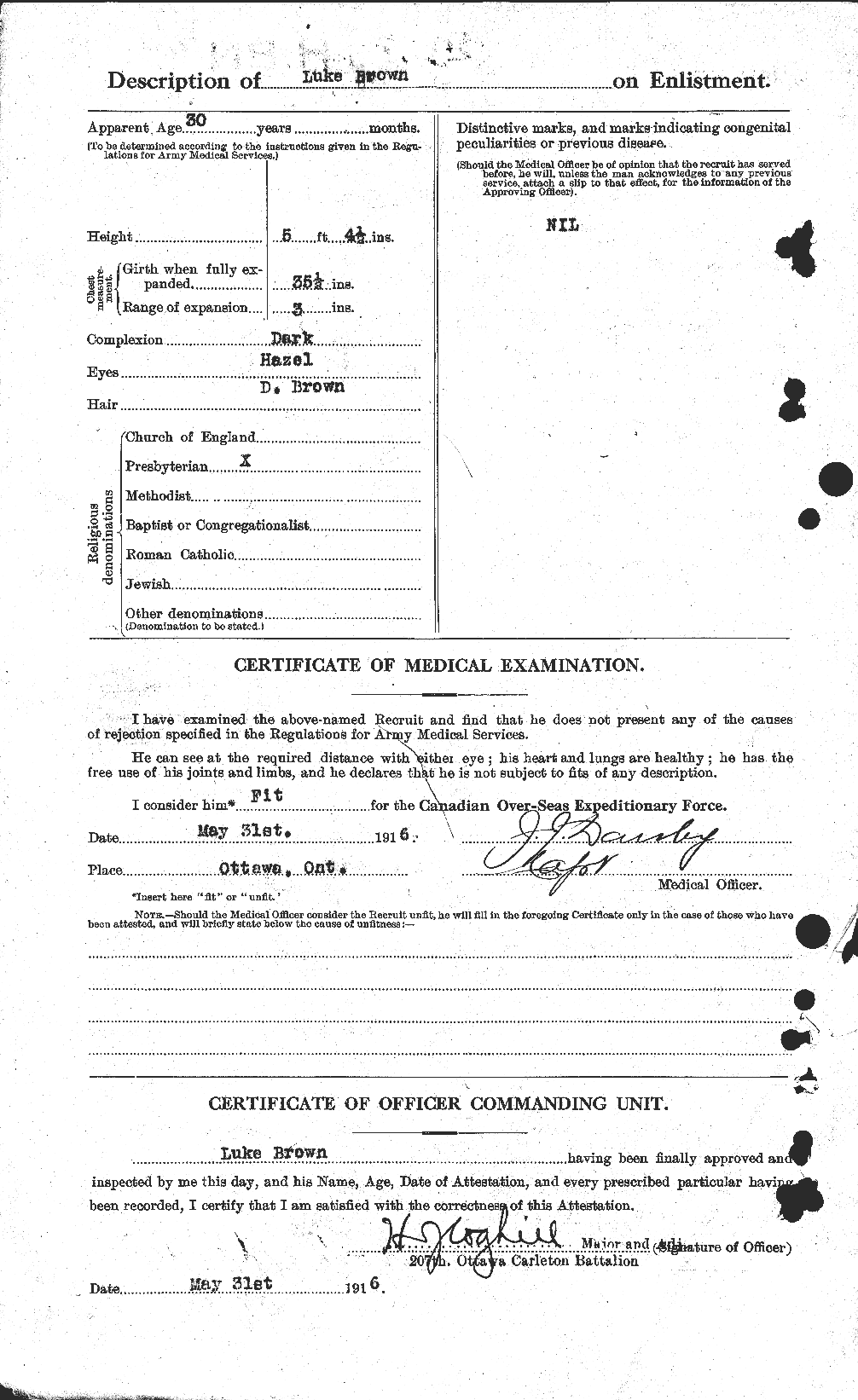 Personnel Records of the First World War - CEF 266342b