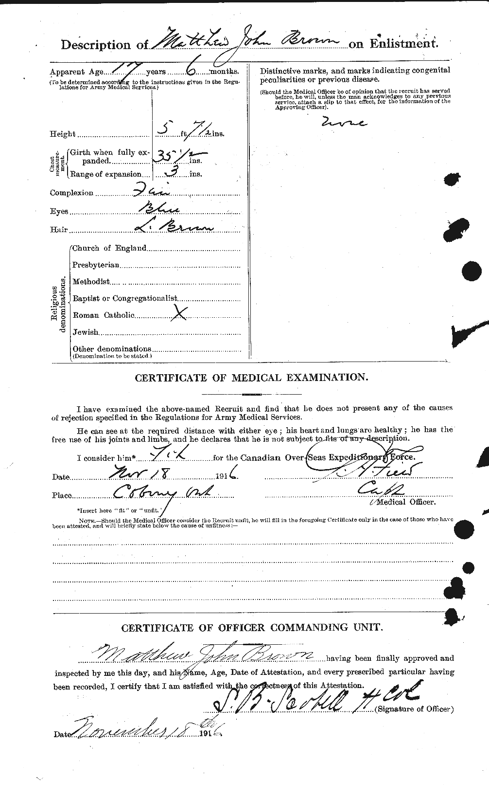 Personnel Records of the First World War - CEF 266371b
