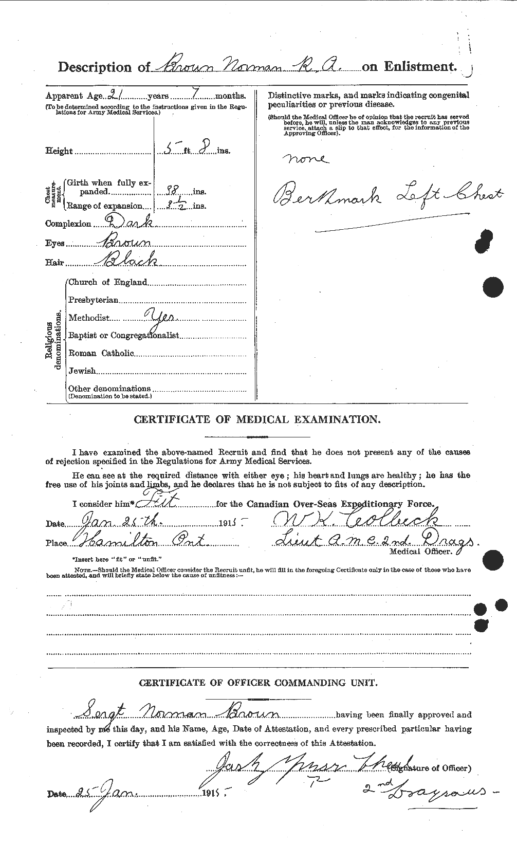 Personnel Records of the First World War - CEF 267117b