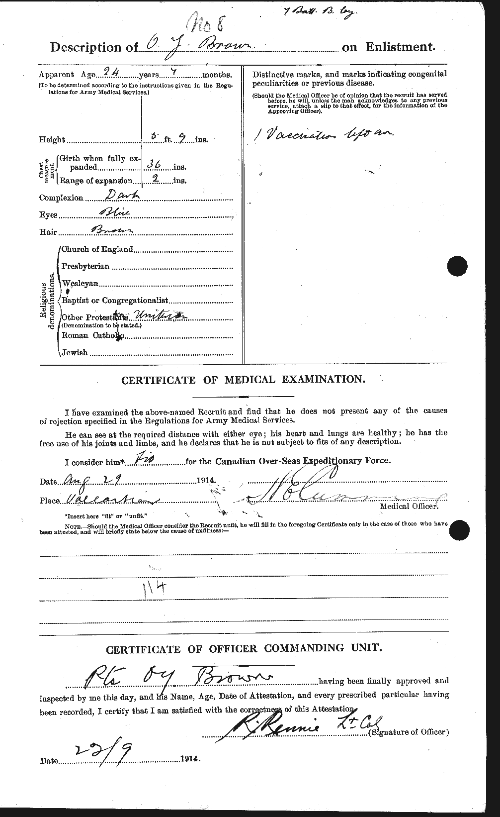 Personnel Records of the First World War - CEF 267140b