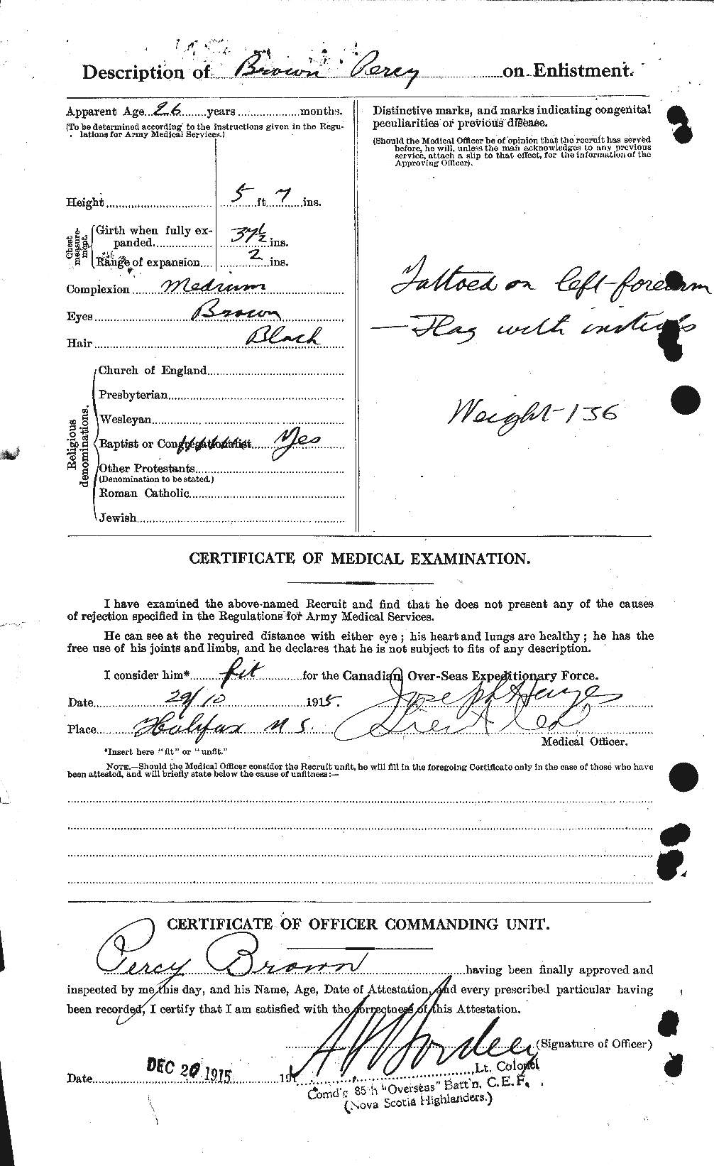 Personnel Records of the First World War - CEF 267168b