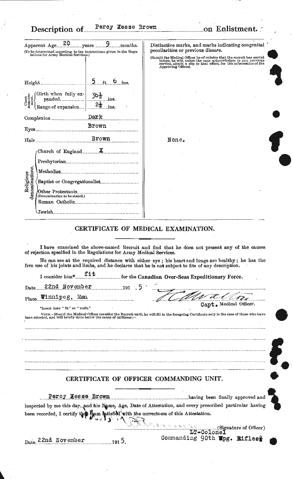 Personnel Records of the First World War - CEF 267171b