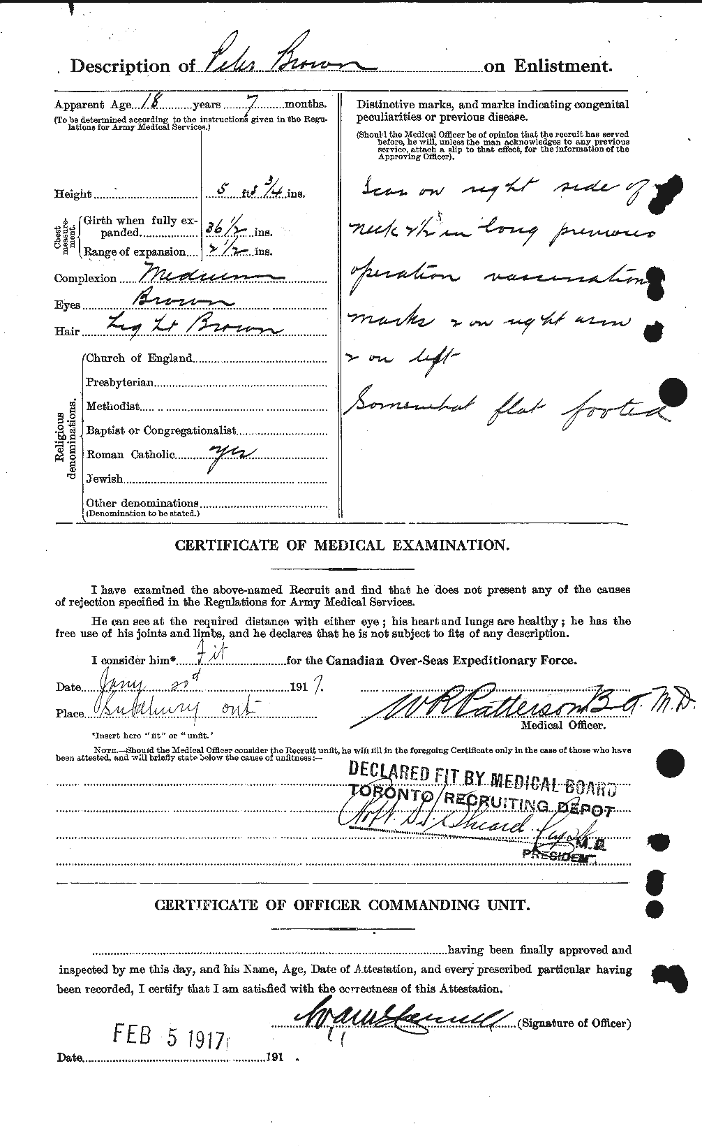 Personnel Records of the First World War - CEF 267190b