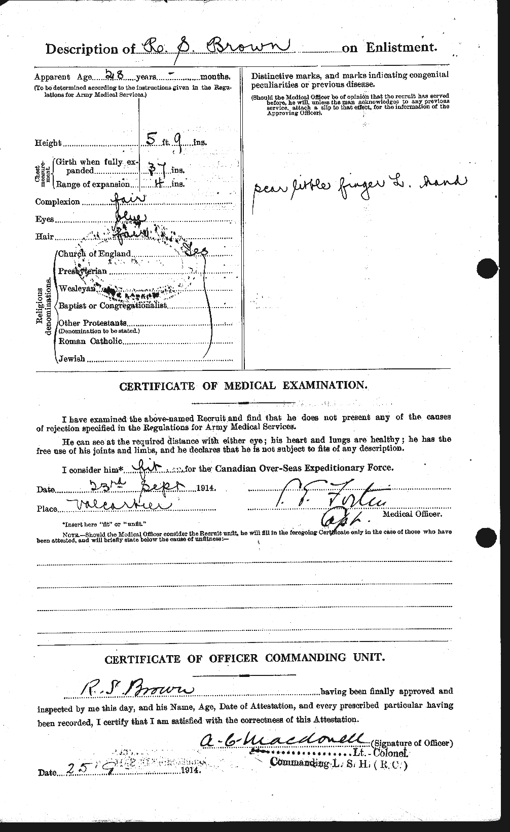 Personnel Records of the First World War - CEF 267256b