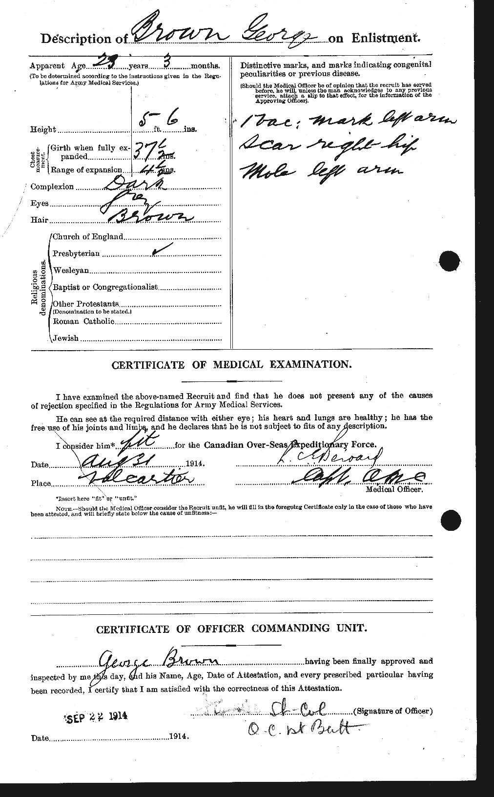 Personnel Records of the First World War - CEF 267862b
