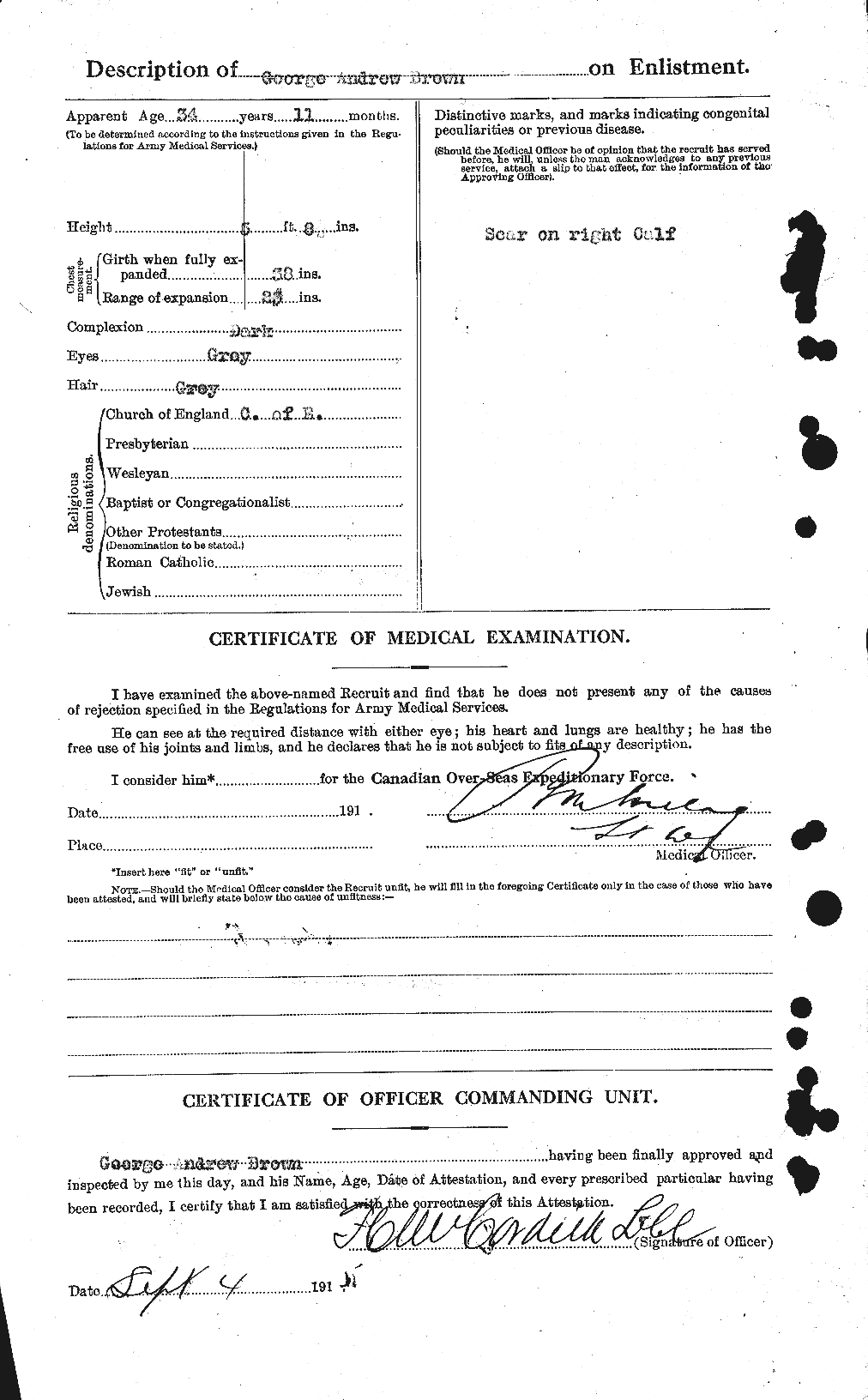 Personnel Records of the First World War - CEF 267883b