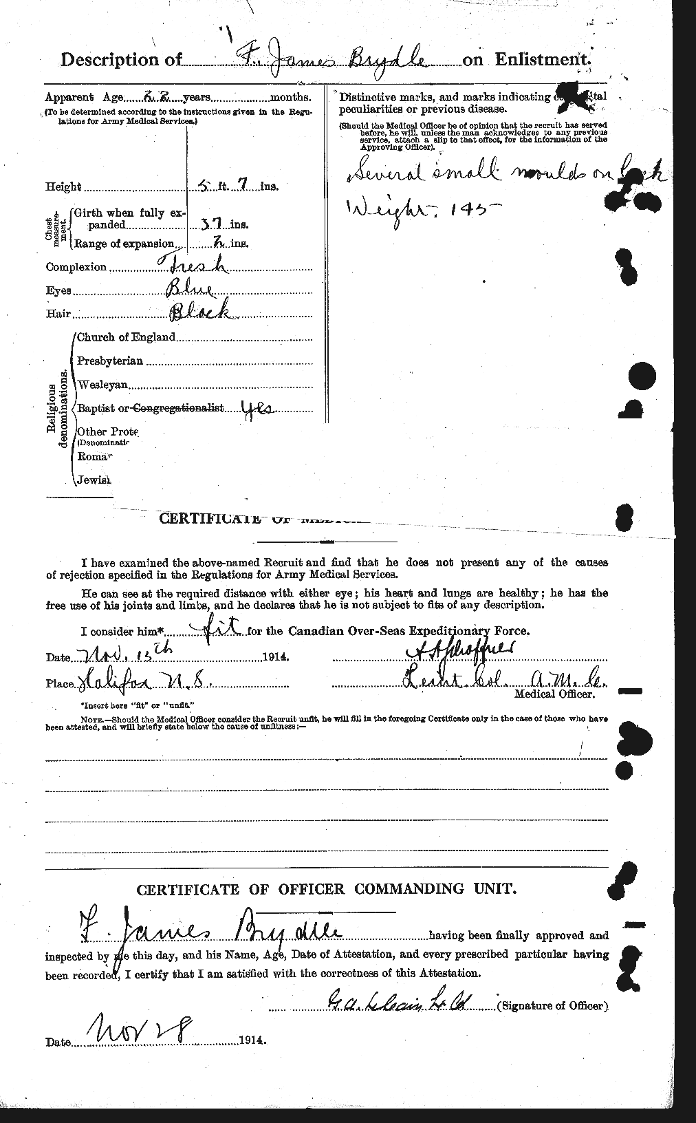 Personnel Records of the First World War - CEF 268825b