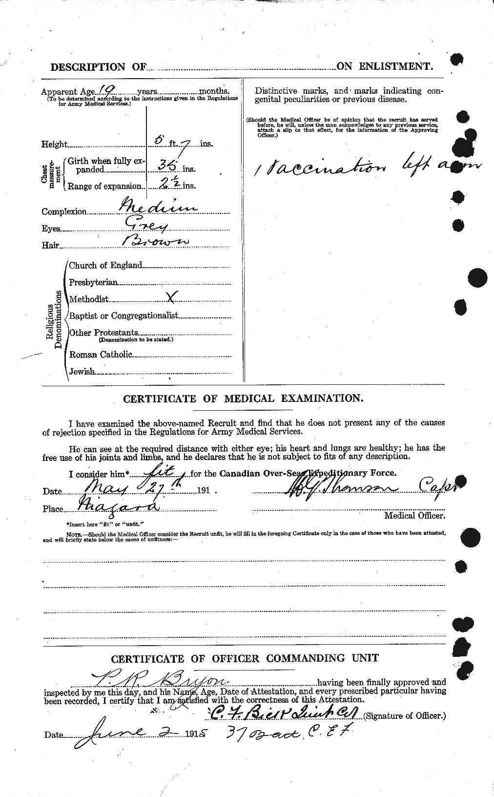 Personnel Records of the First World War - CEF 268900b