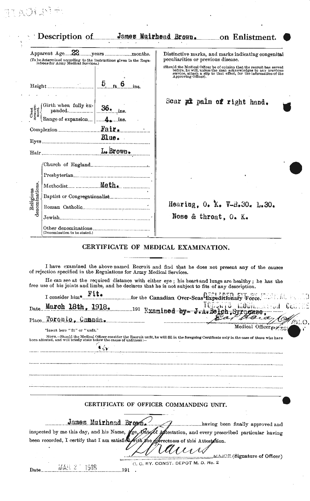 Personnel Records of the First World War - CEF 269559b