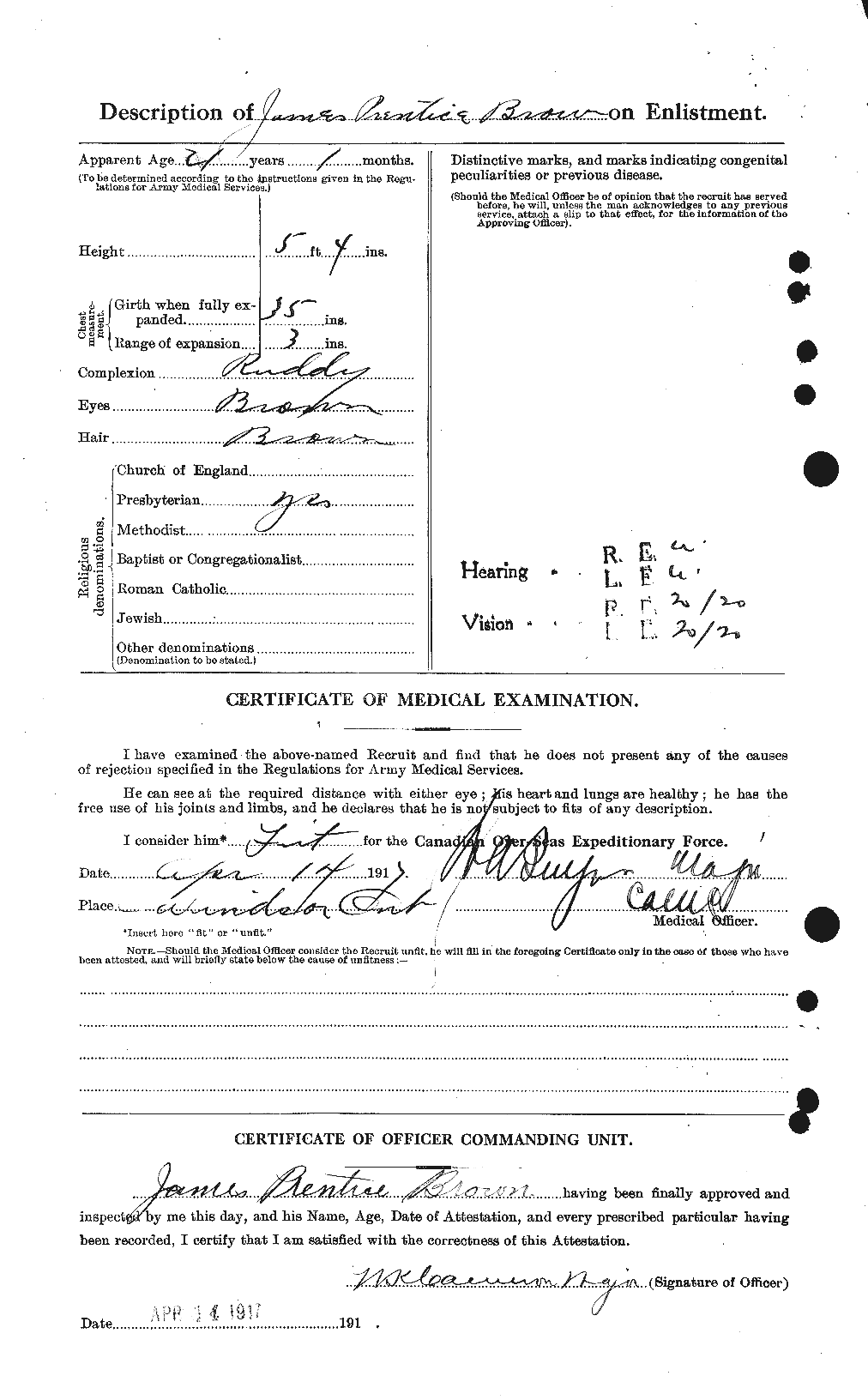 Personnel Records of the First World War - CEF 269571b