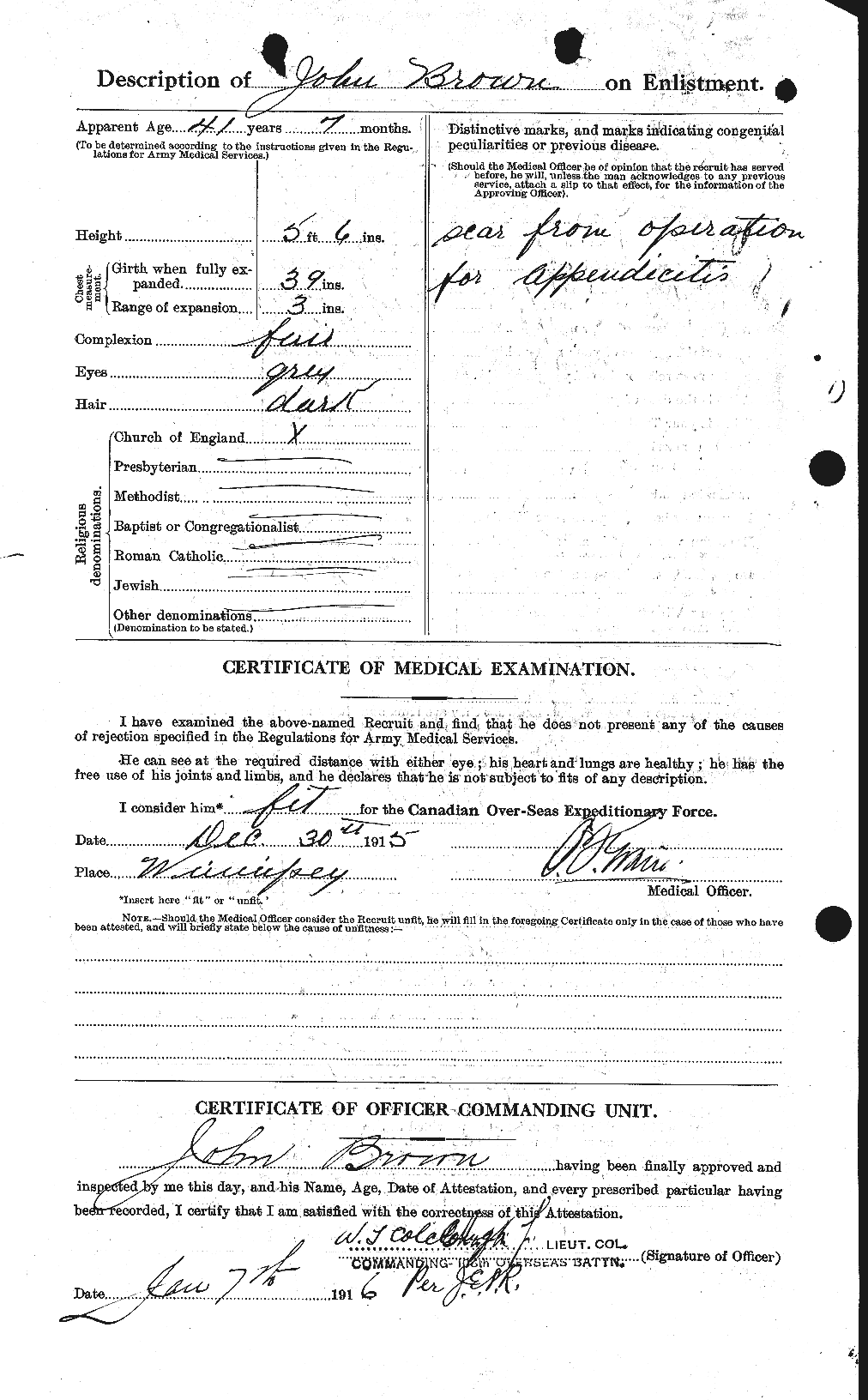 Personnel Records of the First World War - CEF 269638b