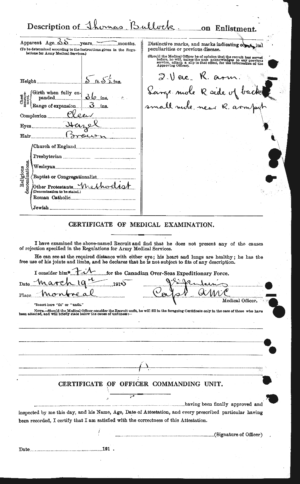 Personnel Records of the First World War - CEF 269745b