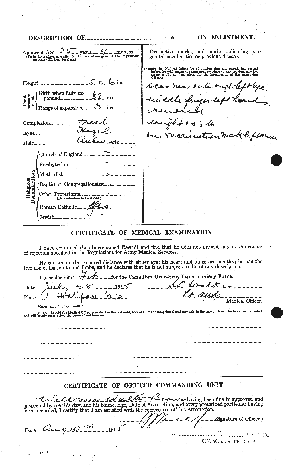 Personnel Records of the First World War - CEF 270899b