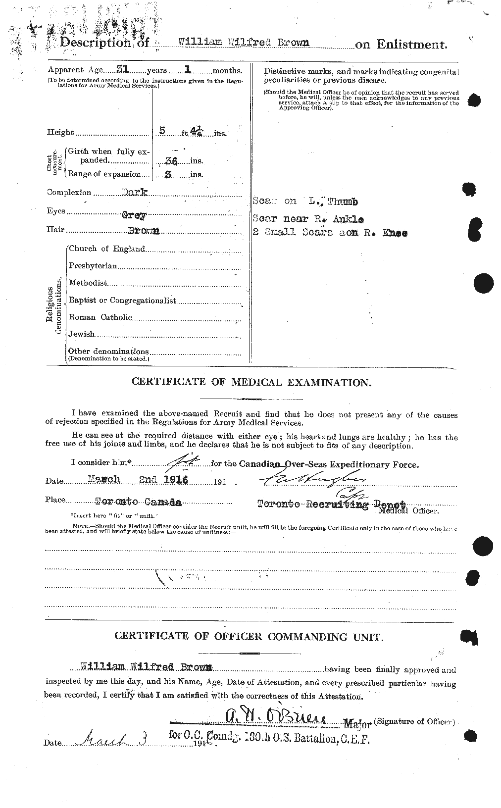 Personnel Records of the First World War - CEF 270904b